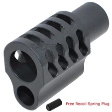 Black Anodized Aluminum 1911 .45ACP Muzzle Brake Type-A