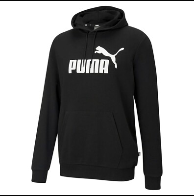 PUMA Big Logo Hoodie Black NEU