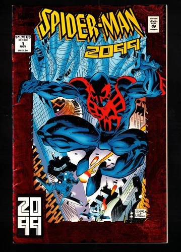Spider-Man 2099 #1   1st Miguel O'Hara   Fine 1992 Marvel Comic