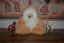 Brand New Soft Baby Alpaca Teddy Bear Handmade In Peru 14 Inches Tall EBBR201