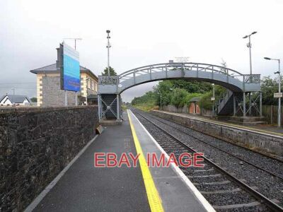FOTO EDGWORTHSTOWN BAHNHOF MIT GUTER ZUGVERBINDUNG NACH DUBLIN (NAHE PLAT