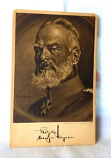 c1916 POSTCARD WWI German General Art by Fritiz Quidenus