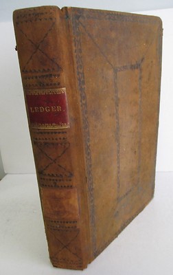 Antique Leather Hardware Ledger with Many Price Lists, Catalogs, Letterheads etc
