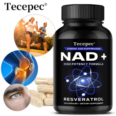 NAD+ High Potency Capsules - Supports Healthy Energy  & Cardiovascular System