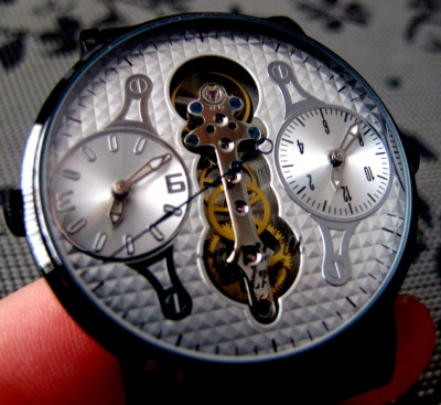 Damenarmbanduhr Graf von Monte Wehro Teilskelett 2 Quarzuhren Herrenarmbanduhr