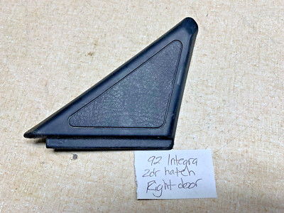 90 91 92 93 ACURA INTEGRA 2 DOOR HATCHBACK RIGHT DOOR MIRROR TRIM BOLT COVER