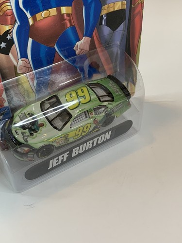 JEFF BURTON 2004 Hot Wheels # 99 Justice League Express 1:64 NEW/SEALED Green LN - Picture 3 of 3