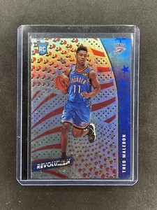 2020-21 Panini Revolution THEO MALEDON RC OKC Thunder Astro Parallel #149