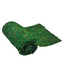 Dried Moss Pad Decorated 12x71" table runners place mats floor cover basketliner
