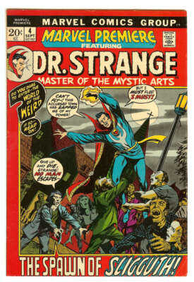 MARVEL PREMIERE #4 5.5 // DR STRANGE STORY MARVEL COMICS 1972