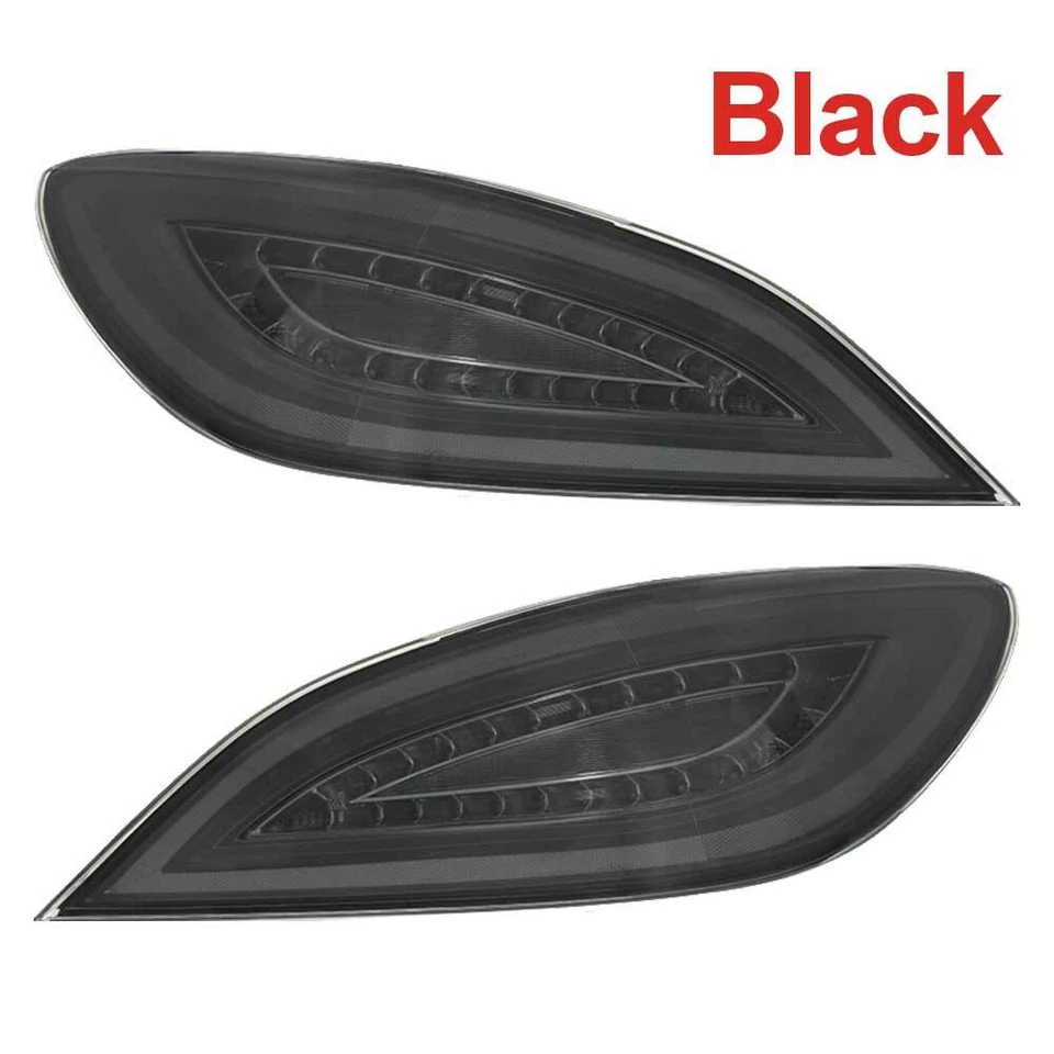 Conjunto de luces traseras LED dinámicas negras ahumadas para Mercedes Benz CLS550 2012-2017 Foto 3 de 4