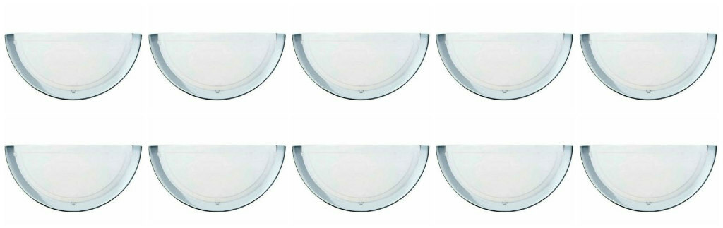 4 x Eglo 83156 Planet1 Wall Uplighter Fittings 60W ES Polished Chrome - Image 12