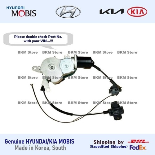 Genuine 83810A9000 Left Power Sliding Door Motor Assy for Kia Sedona
