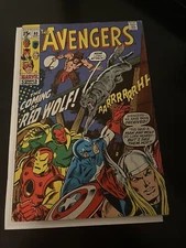 Avengers #80  ~ 1970 Marvel Comics ~1st Appearance Red Wolf (William Talltrees) 