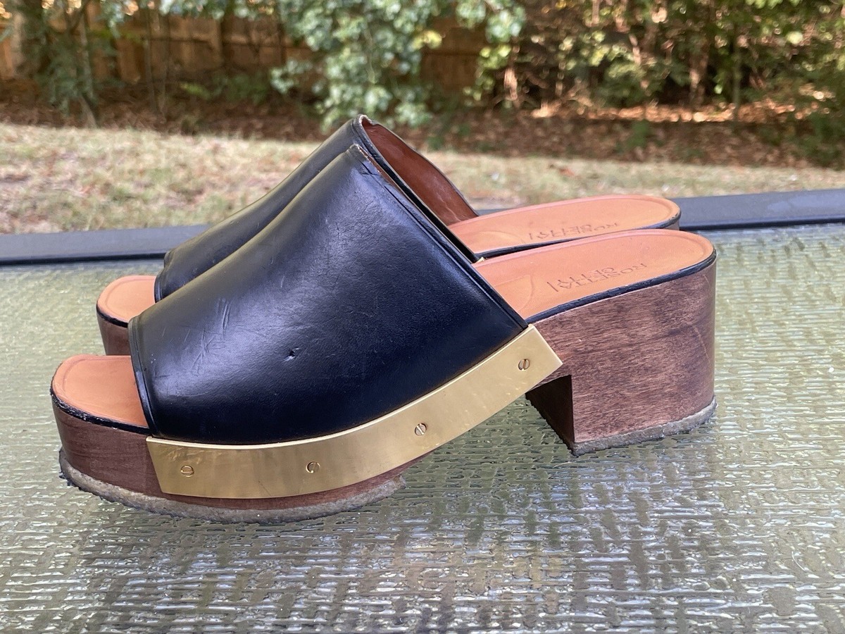 ROSETTA GETTY】PLATFORM 待つ MULE CROG サンダル ROSETTA GETTY】PLATFORM 待つ MULE CROG サンダル