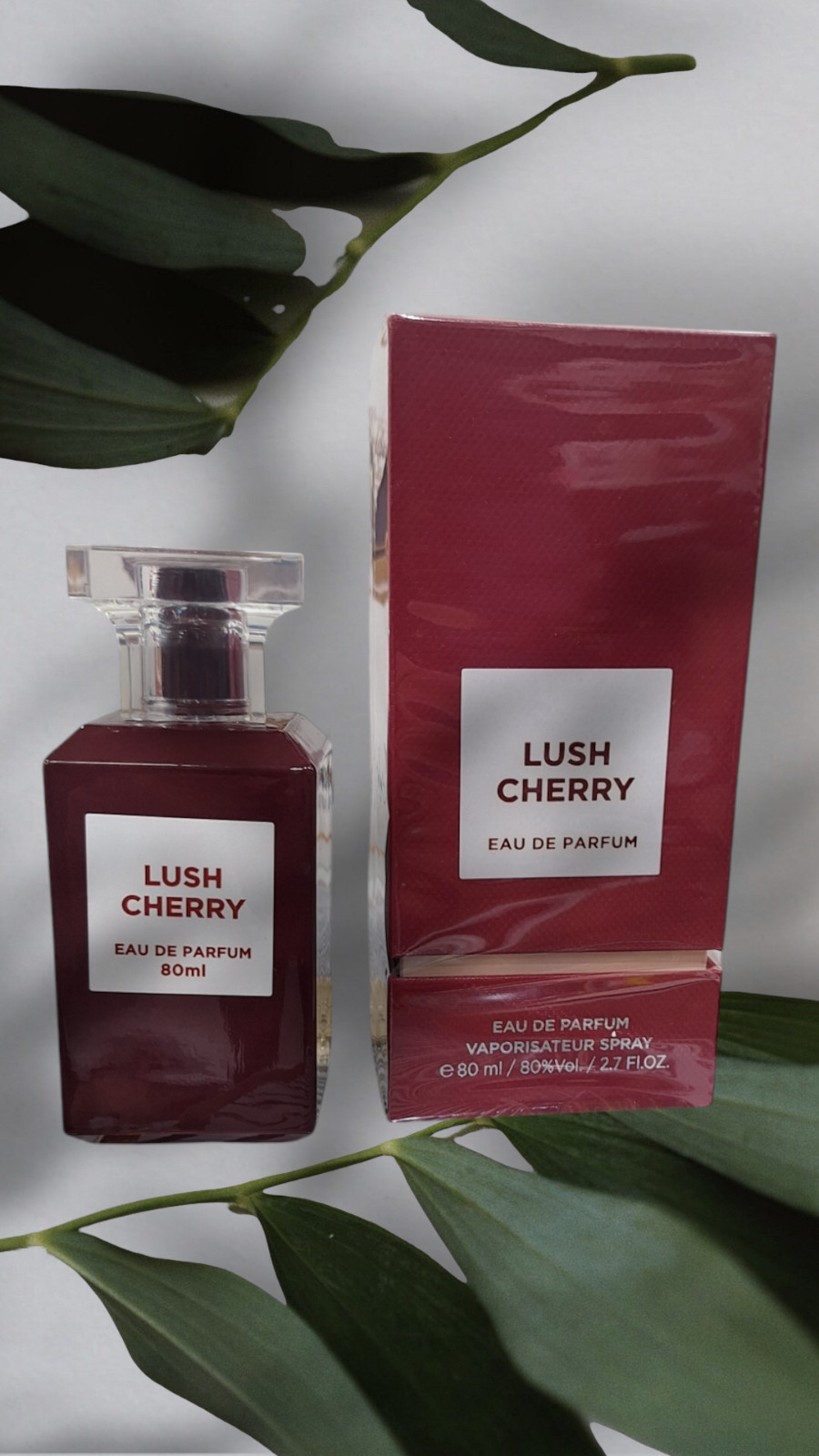 Eau de parfum Lush Cherry Collection Privée flacon de 80 ml