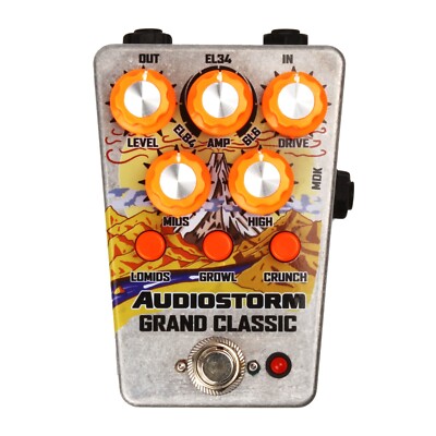 Audiostorm Grand Classic - hergestellt in Großbritannien High Gain Verzerrungspedal