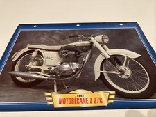 Motobécane 175 Z27C 1962 fiche carte moto passion collection Atlas