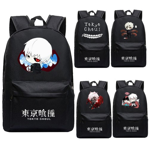 Tokyo Ghoul Backpack Book Bag Shoulder Bag Travel Bag Rucksack Satchel - Picture 3 of 32
