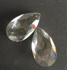 10 AAA GRADE9 LEAD CRYSTALS PRISM CHANDELIER PARTS 3" with out top bead