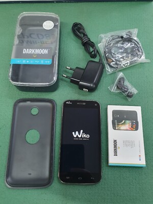 Wiko DARKMOON - 4GB - Schwarz (Ohne Simlock) Smartphone