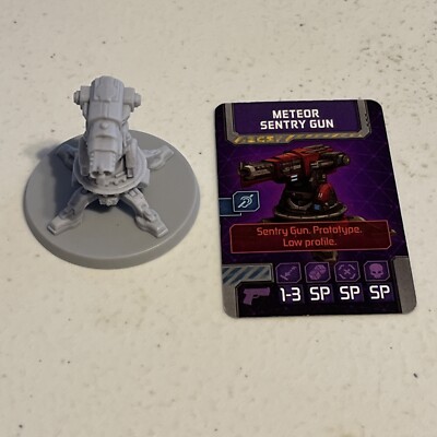 Zombicide: Invader Meteor Sentry Gun - Mini Figure & Card