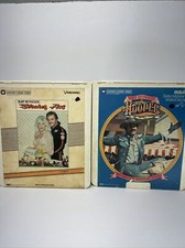Vintage Lot Videodisc CED Video Disc 70s 80s Burt Reynolds Stroker Ace Hooper