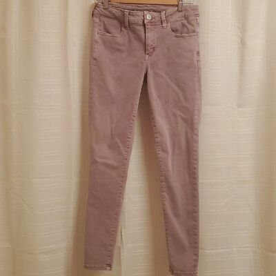 American EAGLE jeans Womens Size 8 Purple Jegging Jeggings