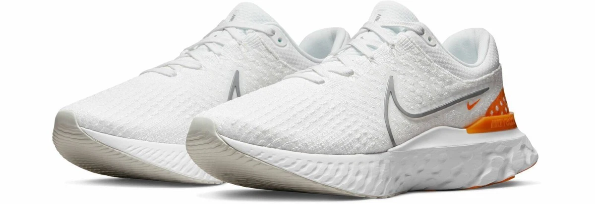 nike react infinity run flyknit white