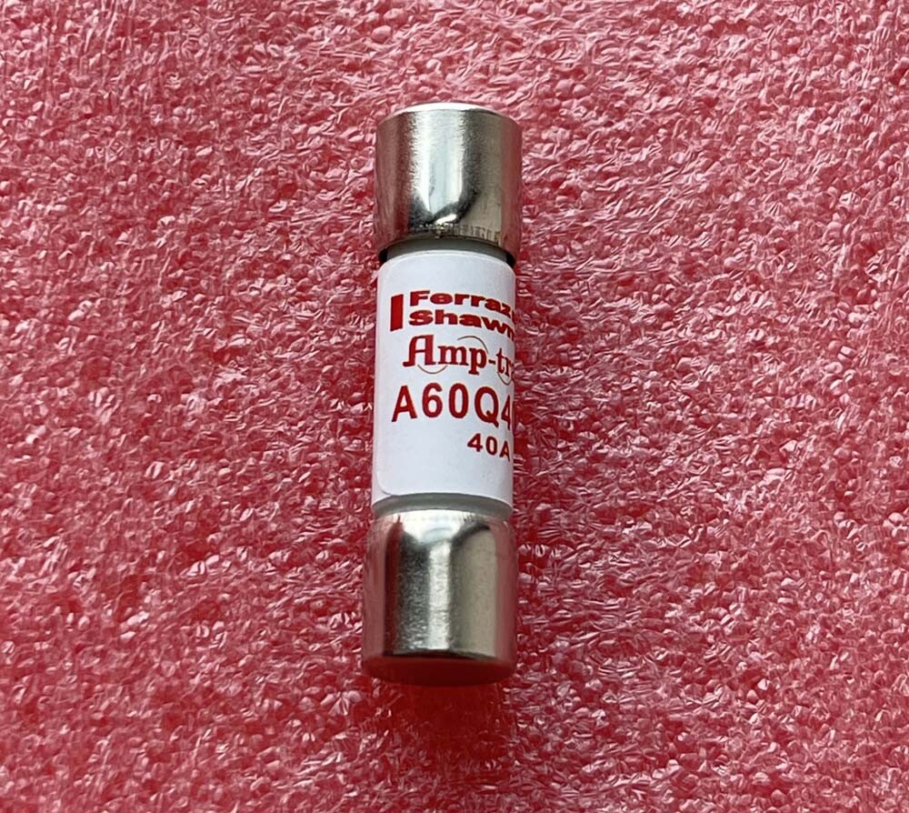 Fusibile Amp-Trap A60Q40-2 40A 600Vac - 10x38mm, Nuovo In - Foto 9