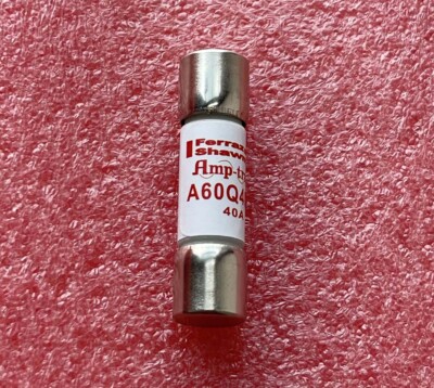 Ferraz Shawmut A60Q40-2 ( 40 Amp ) A60Q 40A 600Vac Amp-Trap Fuse 10X38mm