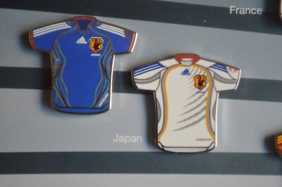 2006ワールドカップ出場国ユニフォームピンバッジセット FIFA WORLD CUP 2006 SET OF TEN JERSEY PINS ADIDAS IMPOSSIBLE IS