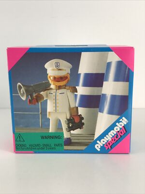 PLAYMOBIL 4511 CRUISE SHIP CAPTAIN NEW IN BOX 1994 VINTAGE SPECIAL