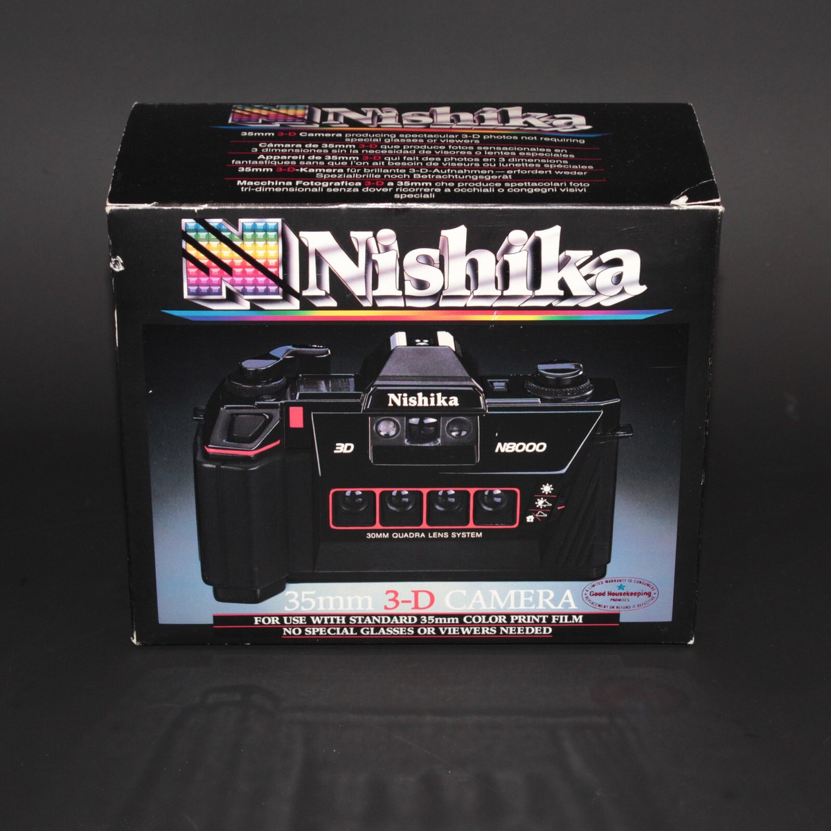 その他 Nishika/N8000 35mm 3D CAMERA Amazon.com : Nishika N8000 35 mm Quadrascopic Stereo 3D