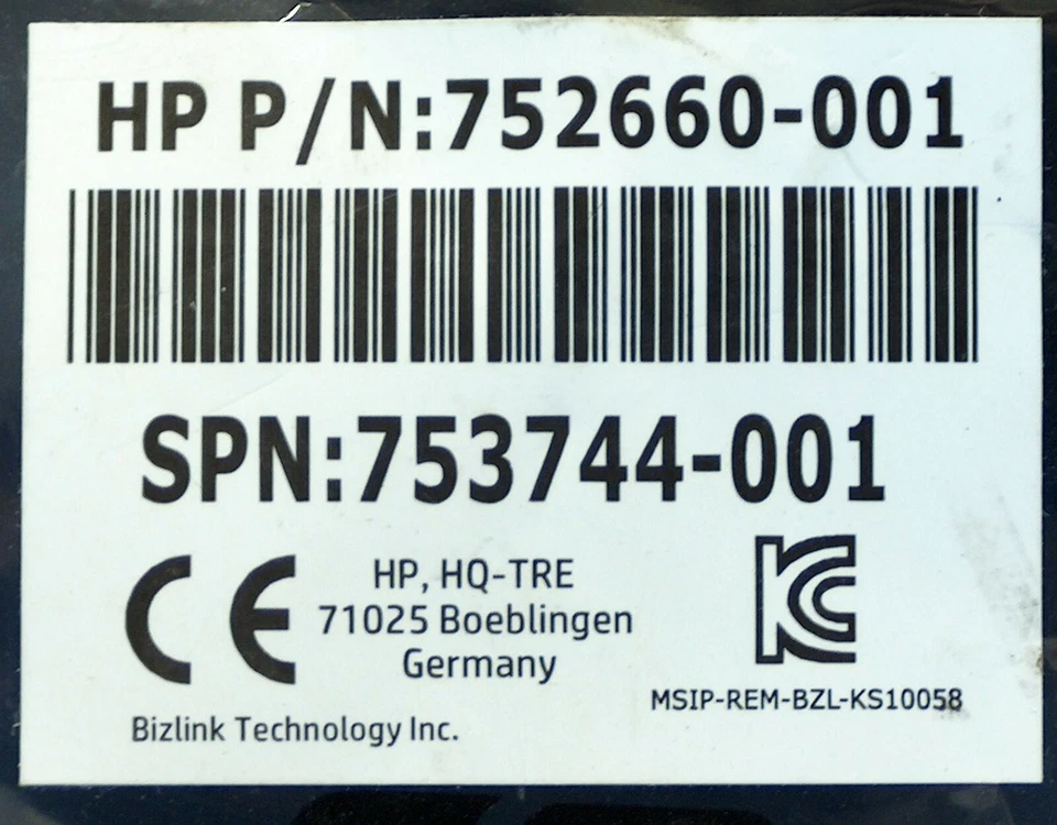 K438W Genuine HP DisplayPort To DVI SL Adapter 752660-001 753744-001 8CJ7165QM1 - Image 3 of 4