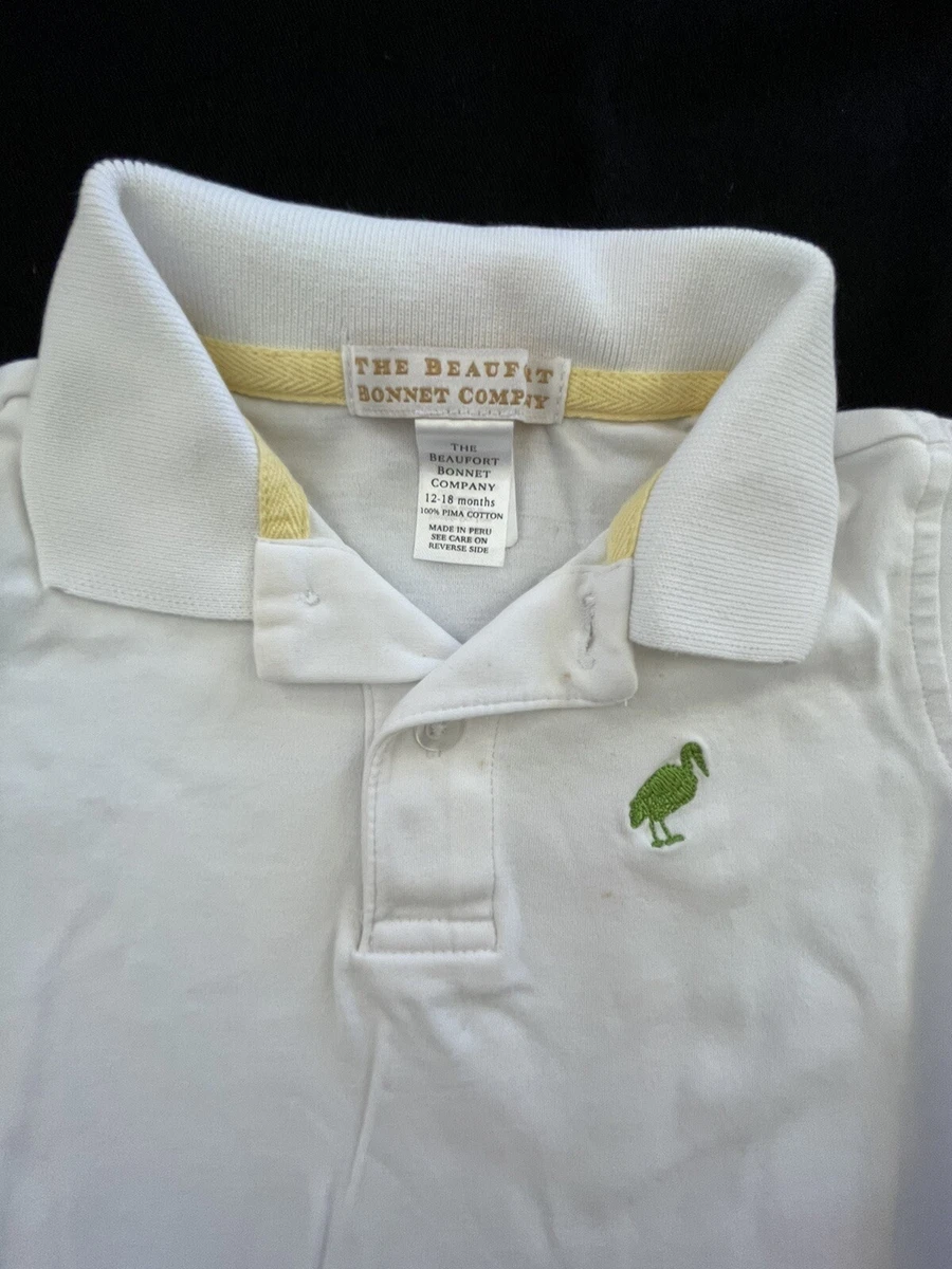 White polo shirt 12-18 cheap months