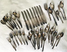 New Listing44 pc Exquisite Flatware Rogers & Bro International Silver Silverplate Set 1957