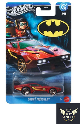 Hot Wheels -  DC Batman '' Count Muscula Robin  - #3/15 Silver Series / Neu & Ovp