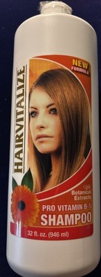 Hairvitalize Pro Vitamin B-5 Shampoo 32 oz w/ Botanical Extracts