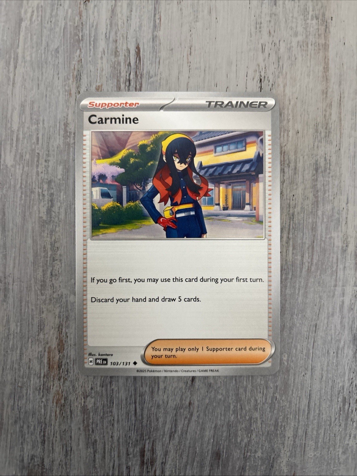 Pokémon TCG: Carmine 103/131 | NM/MT Prismatic Evolutions