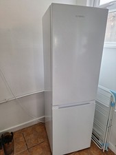 Cookology Freestanding Fridge Freezer 2-Door White. Used VGC 1 Year Old.