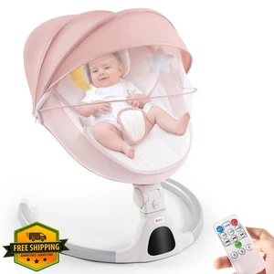 Jaoul Baby Swing Rose 5 Régimes 3 Fonctions