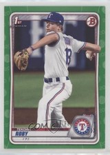 2020 Bowman Draft Green Border 88/99 Tekoah Roby #BD-76 t5p