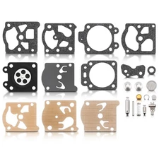 Carburetor Rebuild Repair Kit For Husqvarna 51 55 Rancher Saw Walbro WT-170 Carb