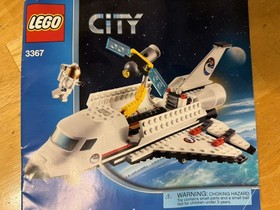 LEGO City 3367 - Space Shuttle (2011) - 100% Complete + Instructions - NO Box