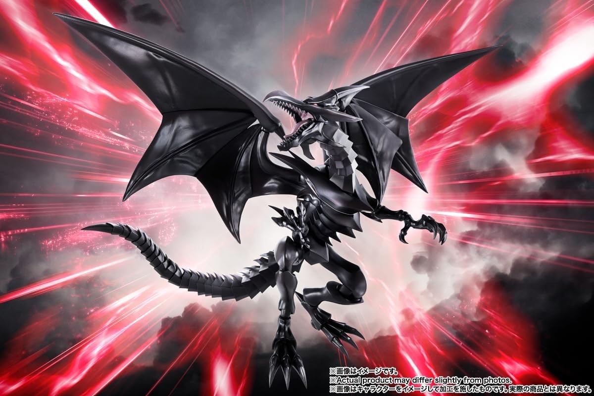 Yu-Gi-Oh! Duel Monsters Red-Eyes Black Dragon Approx 220mm painted action figure