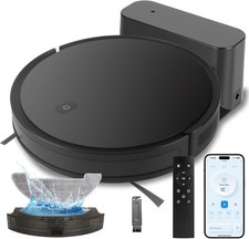 2-in-1 Robot Vacuum & Mop, 5000Pa Suction, App/Voice Control, Self-Charging