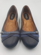 Euro Soft By Sofft Shaina Casual Shoes, 30277071, Blues, LEA, Womens Sz 8.5 W