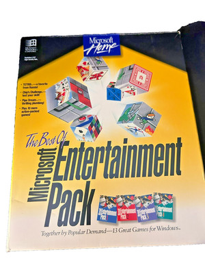 BEST OF MICROSOFT ENTERTAINMENT PACK 1994 3.5 Disk Windows Complete