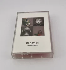 Pet Shop Boys-Behavior Cassette Tape Album EMI E4-94310 Tested